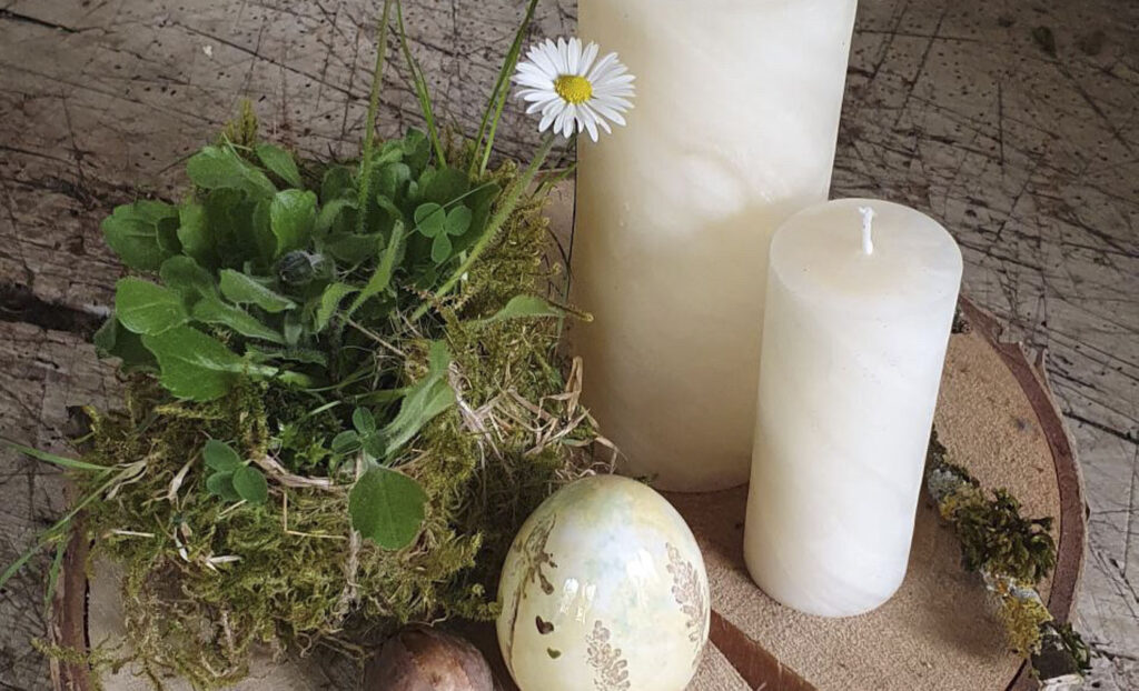 Frühlingsdeko für Ostern