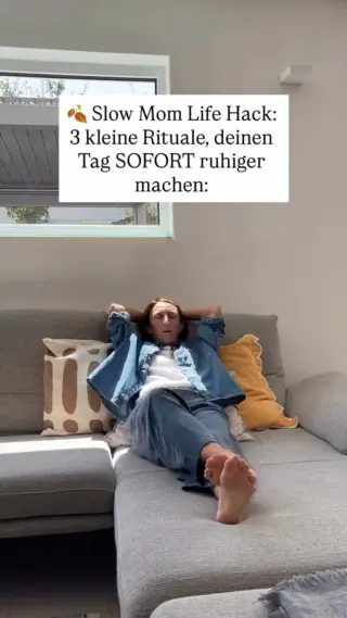Du willst mehr Ruhe im Alltag – aber zwischen Schule, Kita & To-do-Liste bleibt dir kaum Luft? 🍂Versteh ich so gut! Und genau dafür schwöre ich auf Slow Mom Life: kleine Rituale, die dir helfen runterzufahren, selbst wenn Chaos herrscht. ✨Hier sind 3 Hacks, die dich sofort entspannen:5 Minuten bewusst atmen im 4–4–4–4-Takt (einatmen, halten, ausatmen, halten)Midday Check-in: setzt dich kurz hin und frag dich: „Wie geht’s mir gerade?“Handy ab 20 Uhr weglegen – und stattdessen runterkommen z.B. durch lesen👉 Probier’s aus und speicher dir den Post für später.#livbyneher #neherinsektenschutz #familienleben #insektenimhaus #mamaalltag #nachhaltigleben #insektenschutz #slowmomlife #mama